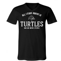 Unisex V-Neck Jersey Tee