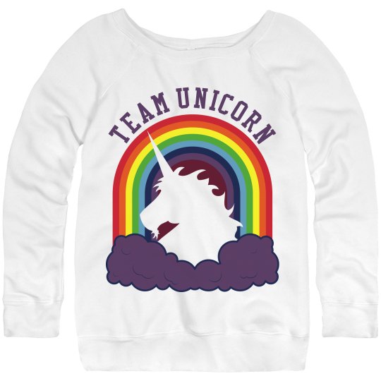 rainbow unicorn sweater