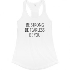 Ladies Slim Fit Racerback Tank Top