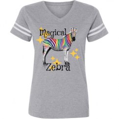 Ladies Relaxed Fit Vintage Sports Tee