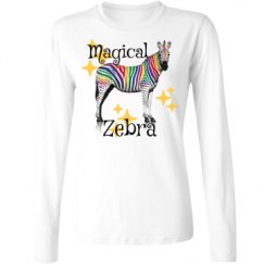 Ladies Relaxed Fit Basic Long Sleeve Tee