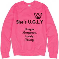 Unisex Neon Crewneck Sweatshirt