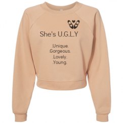 Women's Raglan Pullover Fleece