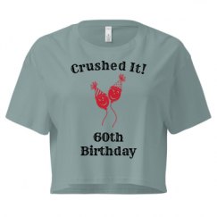 Ladies Festival Cali Crop Top Tee