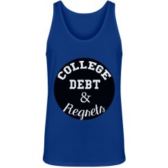 College Debt Men's Tank
