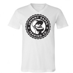 Unisex V-Neck Jersey Tee