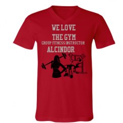 Unisex V-Neck Jersey Tee