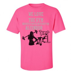 Unisex Ultra Cotton Safety Neon Crewneck Tee