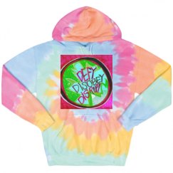 Unisex Tie-Dye Fleece Hoodie