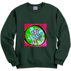 Unisex Film and Foil Crewneck Sweatshirt