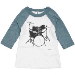 Toddler 3/4 Sleeve Raglan Tee