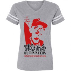 Ladies Relaxed Fit Vintage Sports Tee