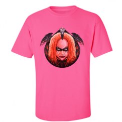 Unisex Ultra Cotton Safety Neon Crewneck Tee