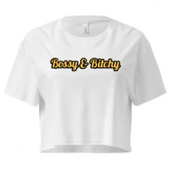 Ladies Festival Cali Crop Top Tee