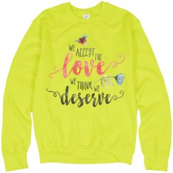 Unisex Neon Crewneck Sweatshirt