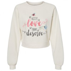 Women's Raglan Pullover Fleece