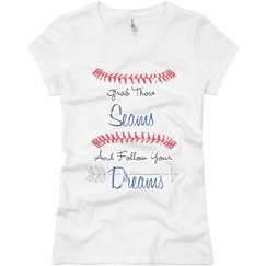 Ladies Slim Fit Basic Promo Jersey Tee