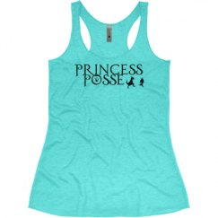 Ladies Slim Fit Super Soft Racerback Triblend Tank