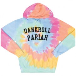 Unisex Tie-Dye Fleece Hoodie