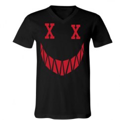 Unisex V-Neck Jersey Tee