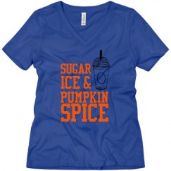 Ladies Relaxed Fit V-Neck Tee