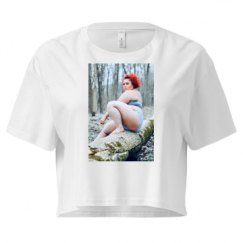 Ladies Festival Cali Crop Top Tee