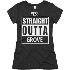 Ladies Slim Fit Super Soft Triblend Tee