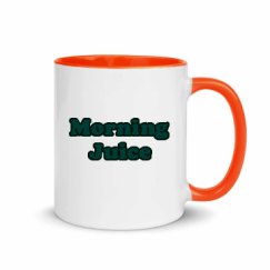 11oz Ceramic Mug with Color Inside