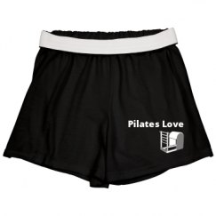 Slim Fit Cheer Shorts