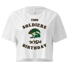 Ladies Festival Cali Crop Top Tee