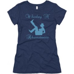 Ladies Slim Fit Super Soft Triblend Tee