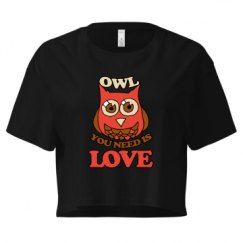 Ladies Festival Cali Crop Top Tee