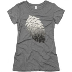 Ladies Slim Fit Super Soft Triblend Tee