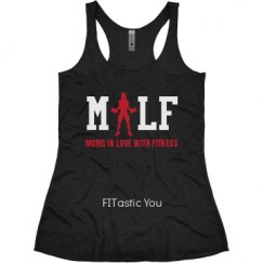 Ladies Slim Fit Super Soft Racerback Triblend Tank