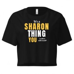 Ladies Festival Cali Crop Top Tee