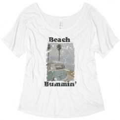 Ladies Flowy Slouchy Tee