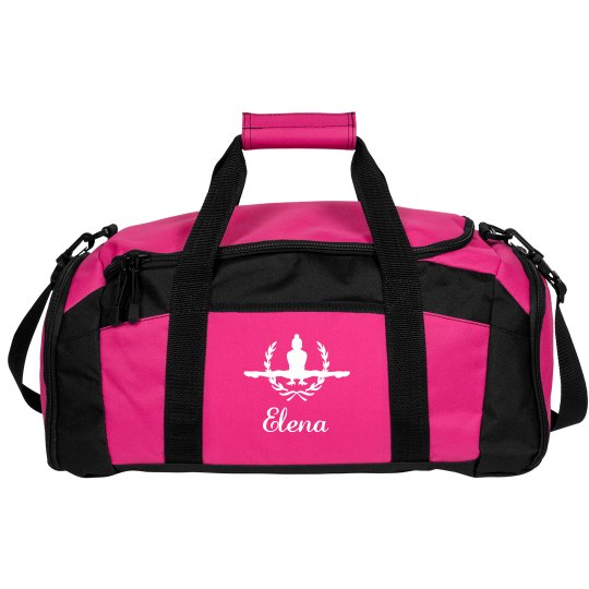 Elena. Gymnastics bag