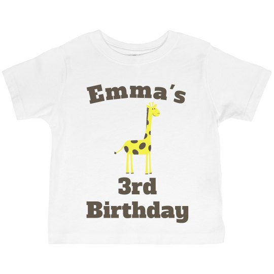 Emma's 3rd birthday