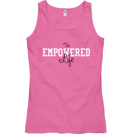 Empowered Life brand logo tank