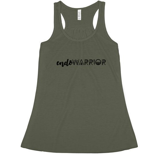 Endo Warrior Endometriosis Awareness Month Flowy Tank