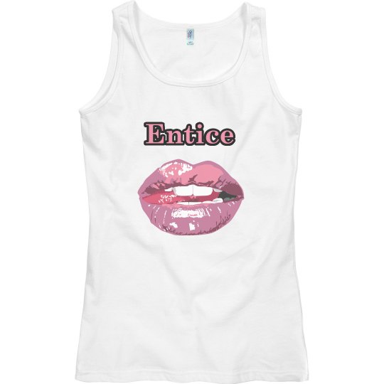 Entice sexy tank top.