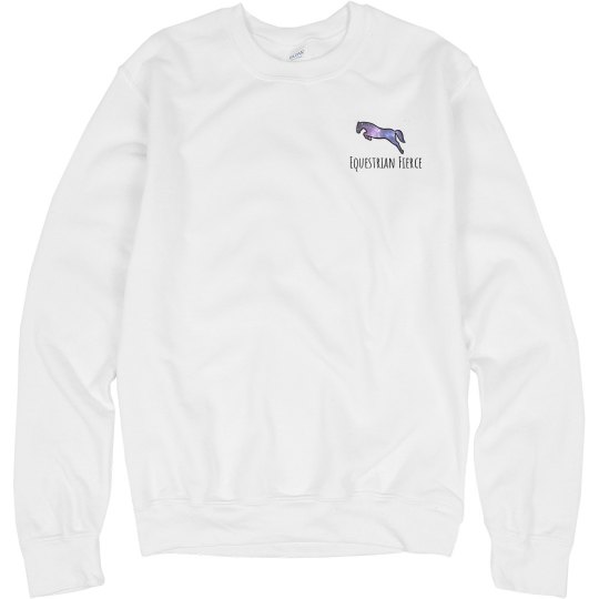 Equestrian Fierce Galaxy Logo Sweatshirt