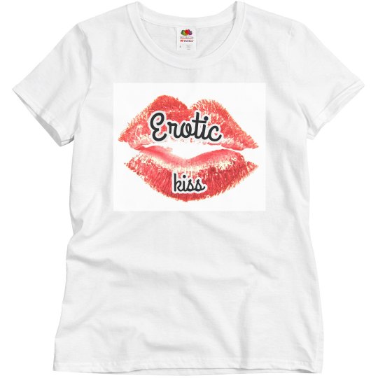erotic kiss