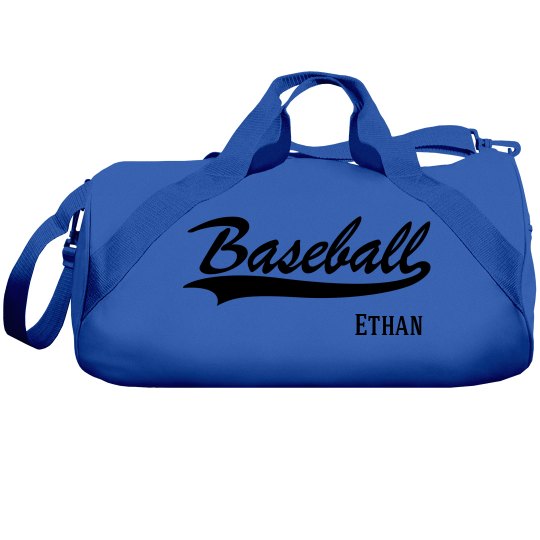 Ethan's Baseball bag
