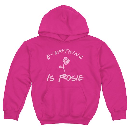 Everything Is Rosie Hoodie in Pink