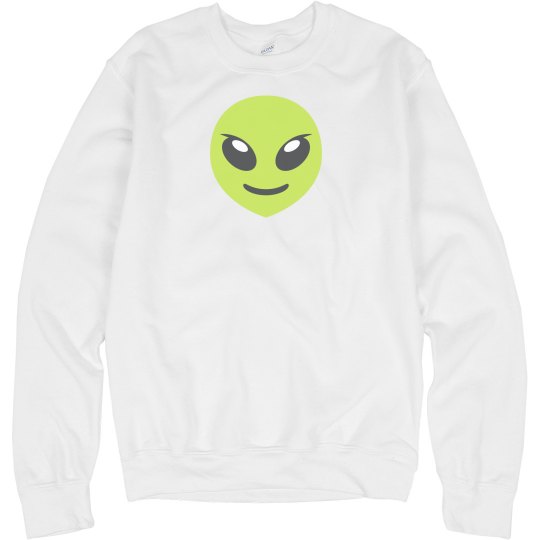 Extraterrestrial Alien Unisex Sweatshirt Extraterrestrial Alien Unisex Sweatshirt