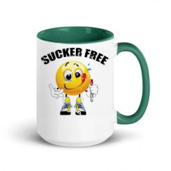 15oz Ceramic Mug with Color Inside