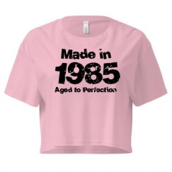 Ladies Festival Cali Crop Top Tee