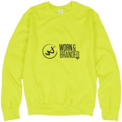 Unisex Neon Crewneck Sweatshirt