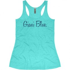 Ladies Slim Fit Super Soft Racerback Triblend Tank
